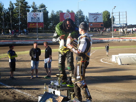 Podium indywidualnych mistrzostw Szwecji 2017