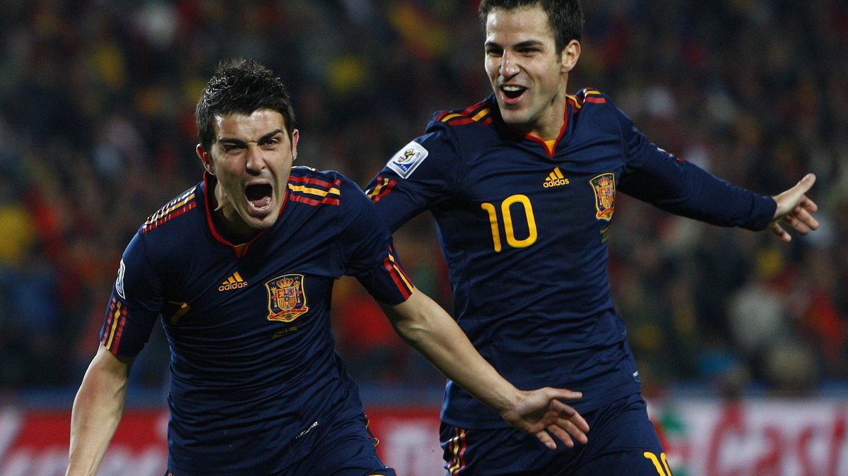 David Villa i Francesc Fabregas