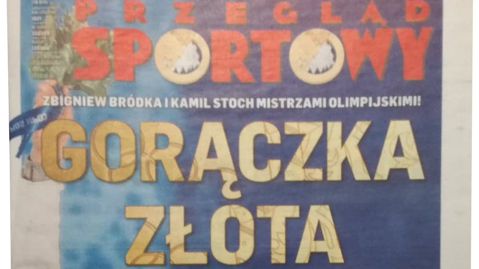 Okładka "Przeglądu Sportowego"