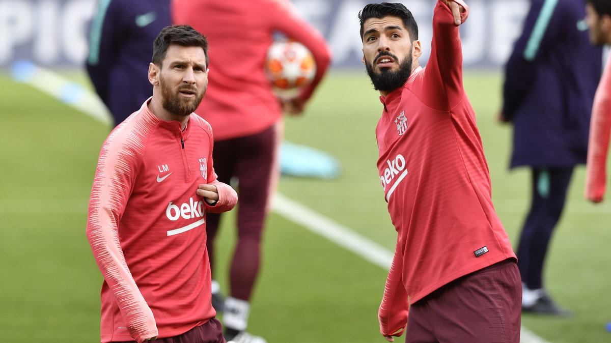 Lionel Messi i Luis Suarez 