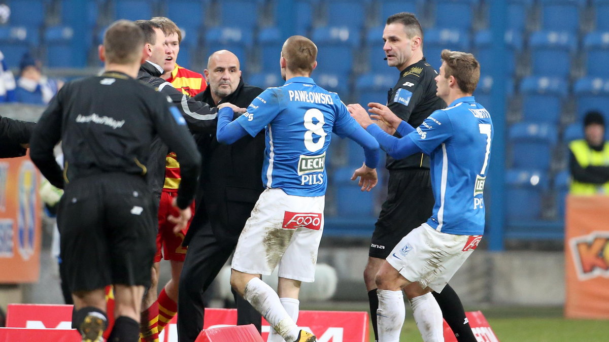 28.02.2016 LECH POZNAN - JAGIELLONIA BIALYSTOK EKSTRAKLASA PILKA NOZNA