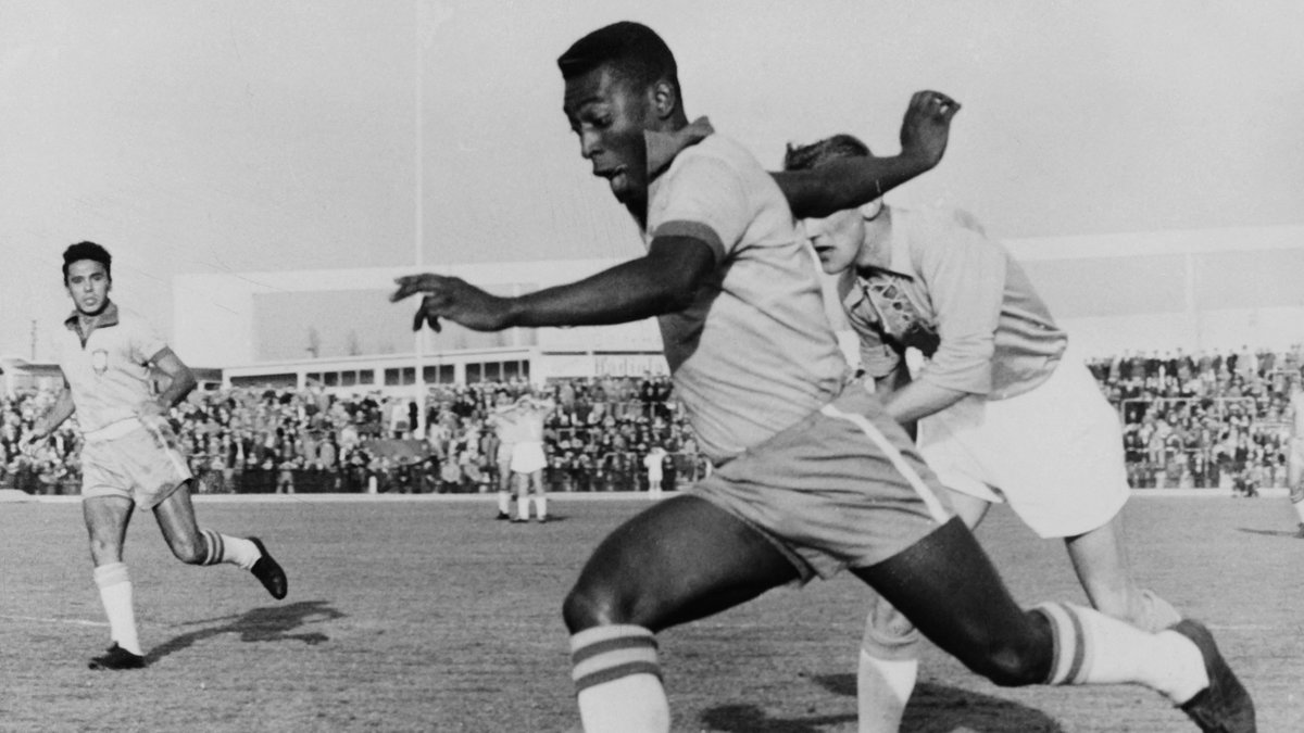 Pele w barwach reprezentacji Brazylii (1960 r.)