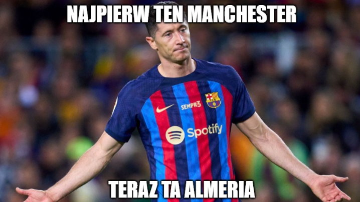 Sensacja! FC Barcelona przegrała z Almerią. Memy po meczu