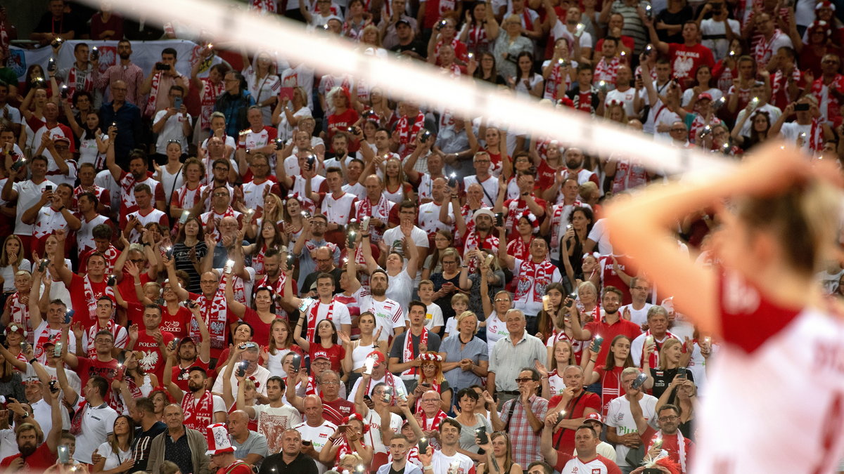 Na mecze siatkówki w Polsce przychodzą tłumy