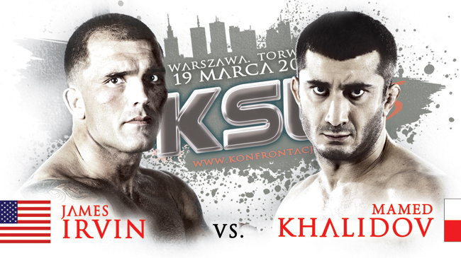 James Irvin vs. Mamed Khalidov