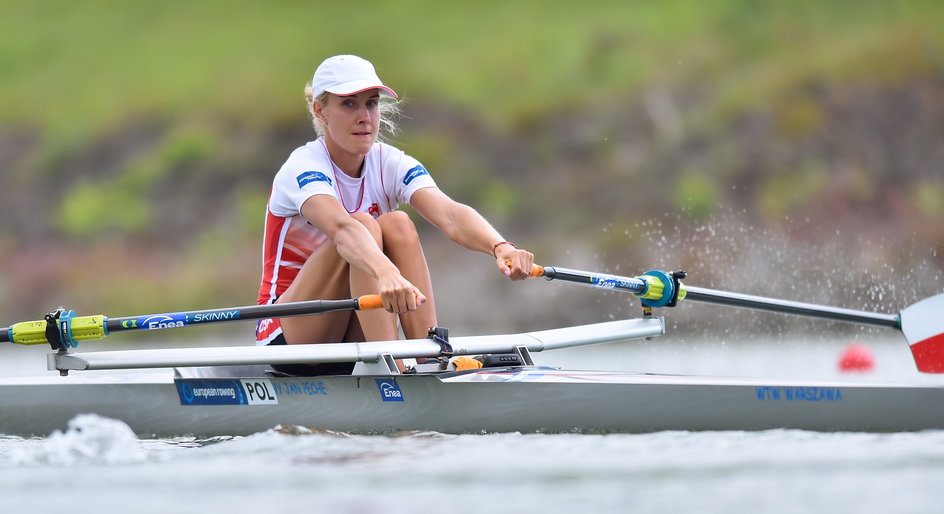 Zawodniczka Warszawskiego Towarzystwa Wioślarskiego świetnie czuje się także w jedynce wagi lekkiej. Kiedyś w tej konkurencji stanęła nawet na podium Pucharu Świata.