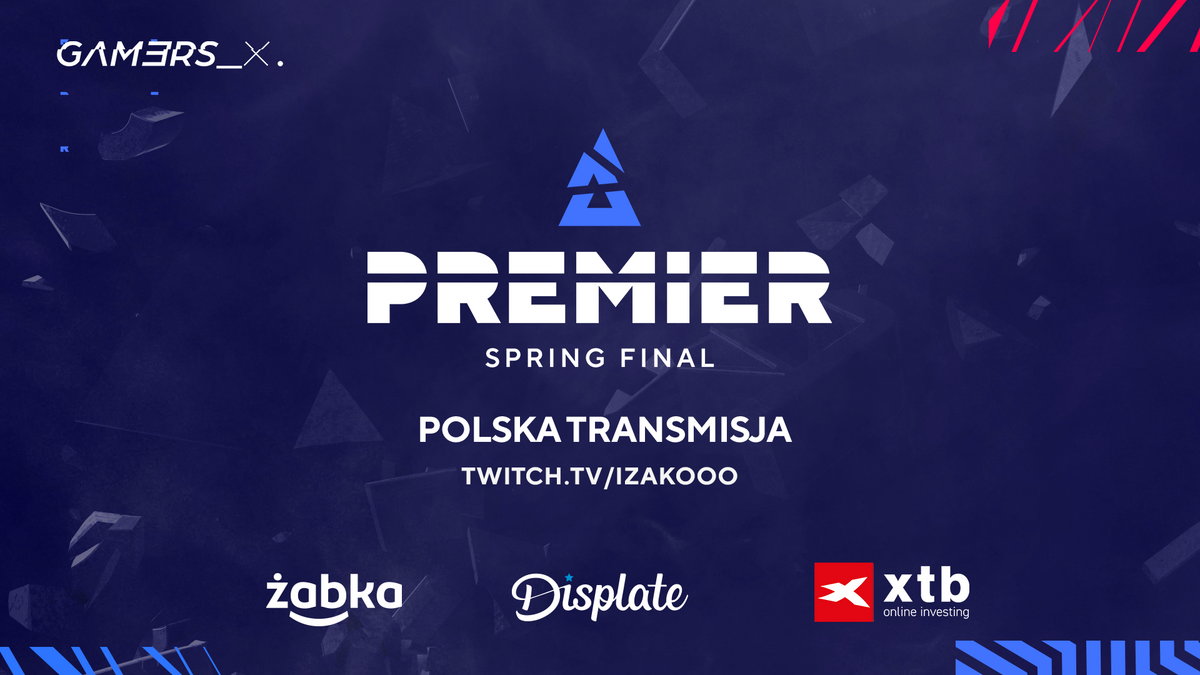 Polska transmisja z finałów BLAST Premier Spring 2022