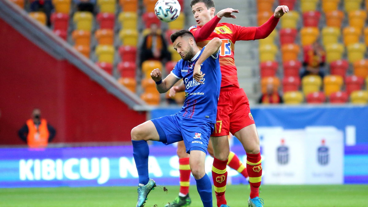 Pilka nozna. PKO Ekstraklasa. Gornik Zabrze - Podbeskidzie Bielsko-Biala. 23.08.2020