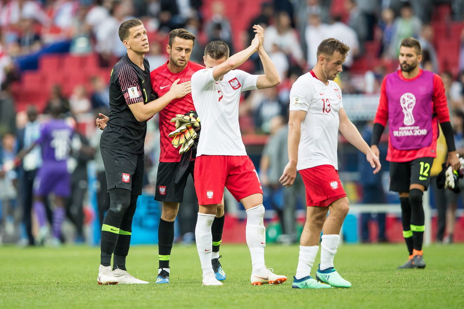 Reprezentacja Polski po meczu z Senegalem