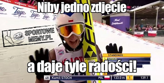 PŚ w Wiśle: Kamil Stoch zdeklasował rywali. Memy po triumfie Polaka