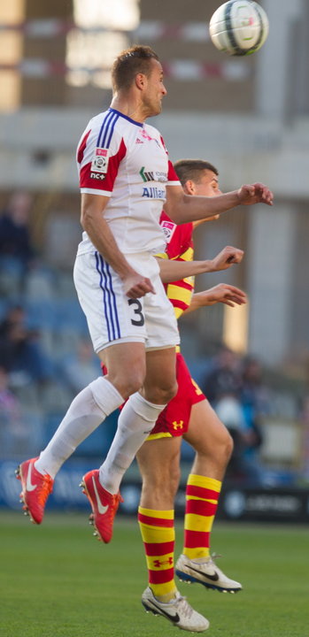 PIŁKA NOŻNA LIGA POLSKA GÓRNIK ZABRZE JAGIELLONIA (Antoni Łukasiewicz Adam D?wigała )