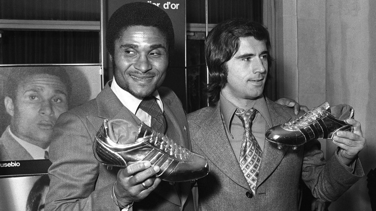 Eusebio i Gerd Müller