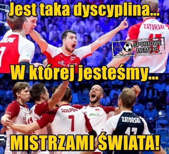 Polacy mistrzami świata w siatkówce! Memy po meczu Brazylia - Polska