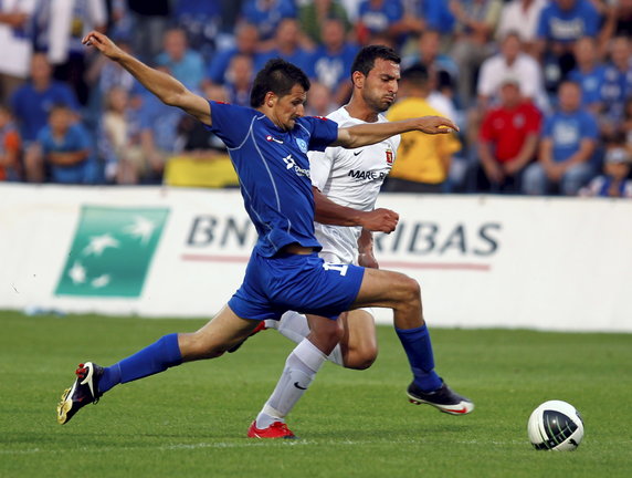 PIŁKA NOŻNA LIGA EUROPEJSKA ELIMINACJE RUCH CHORZÓW FC VALLET