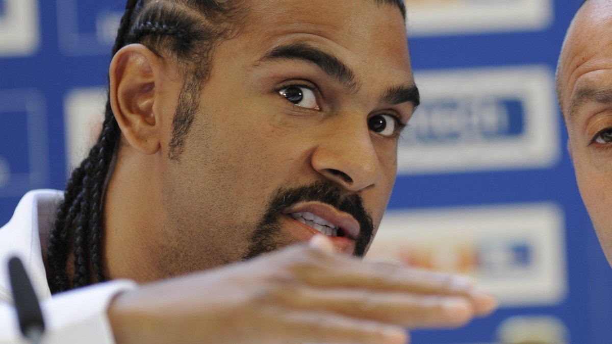 David Haye (po lewej)