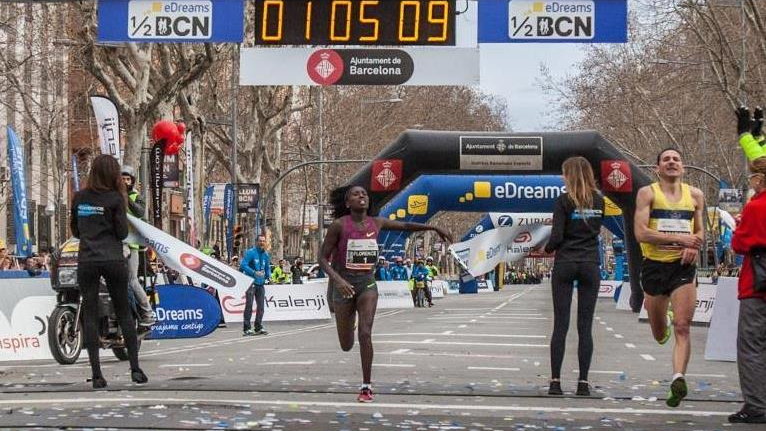 Florence Kiplagat wygrała w Barcelonie