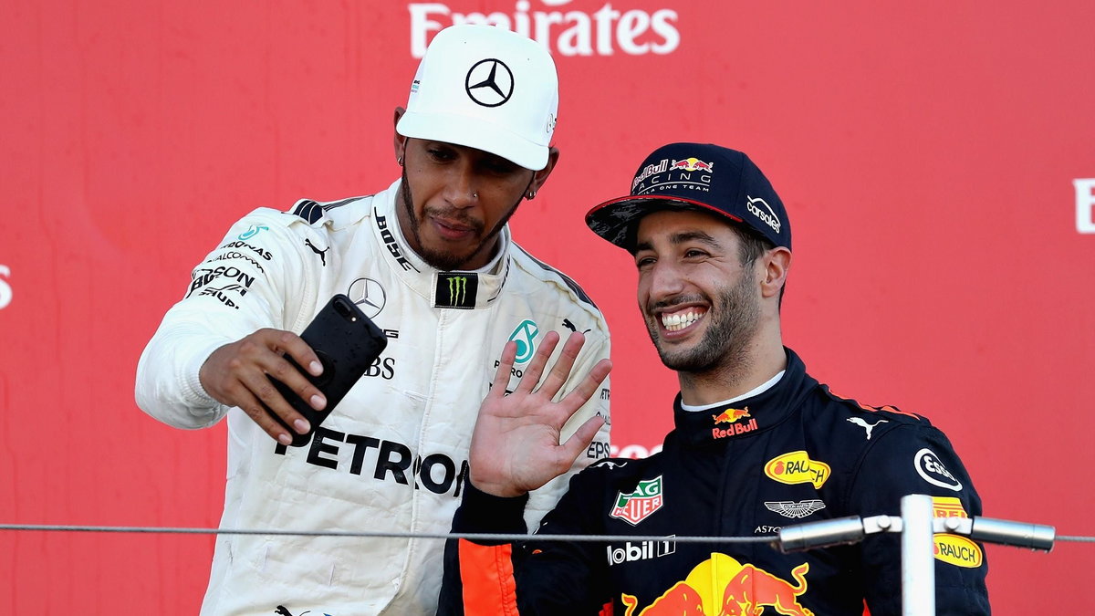 Lewis Hamilton widzi Daniela Ricciardo w Mercedesie