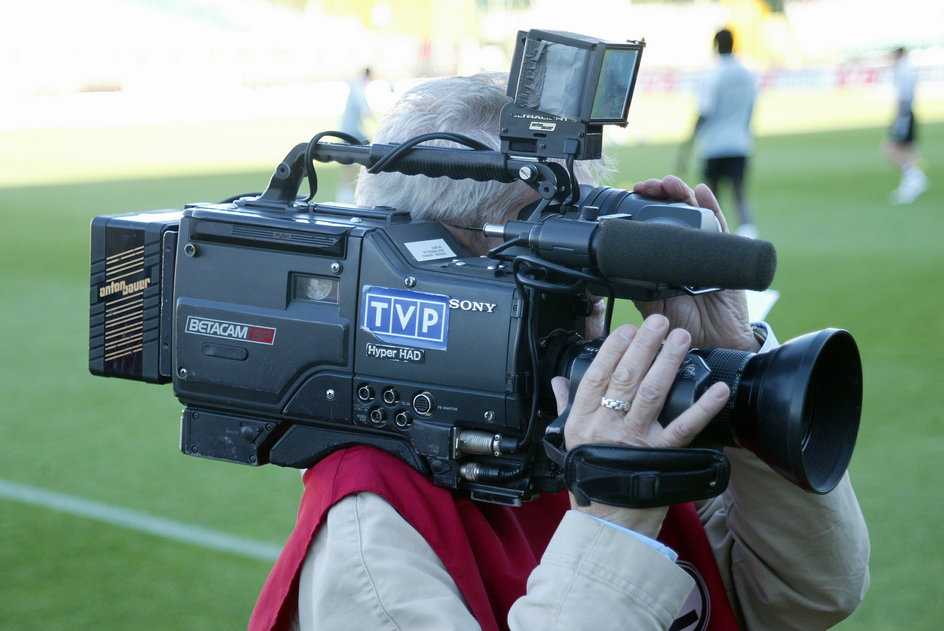 Kamera na meczu Ekstraklasy