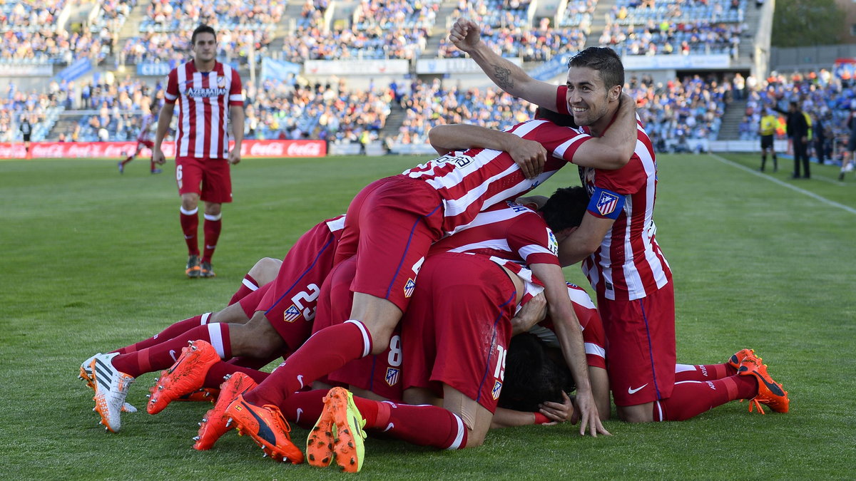 Radość piłkarzy Atletico Madryt