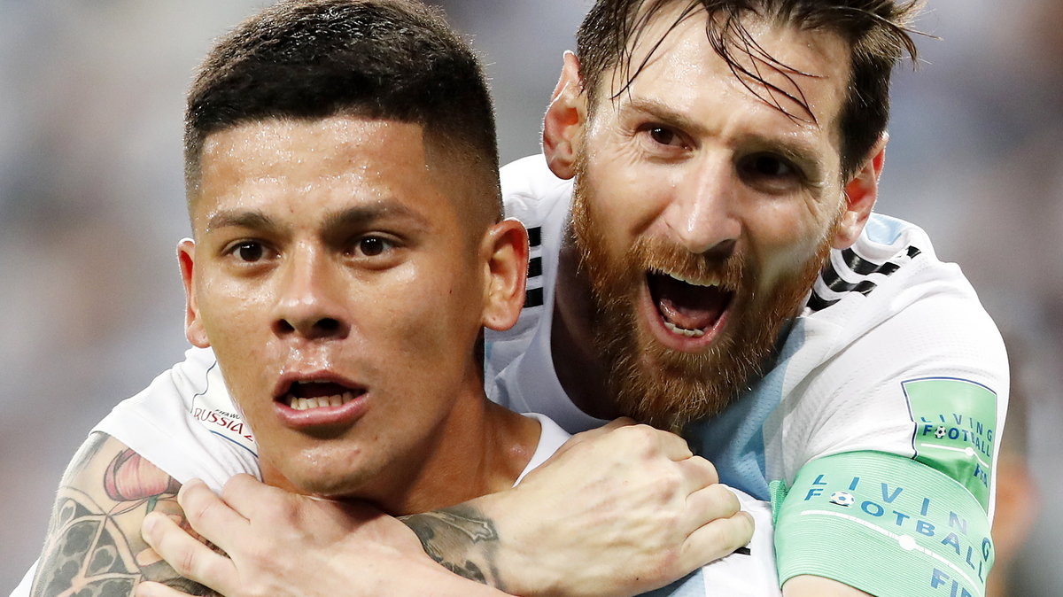 Marcus Rojo i Lionel Messi