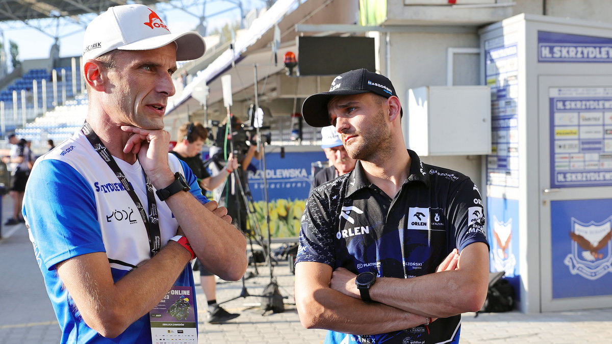 Tomasz Gapiński (z lewej) i Bartosz Zmarzlik