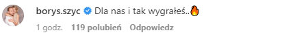 Komentarz Borysa Szyca
