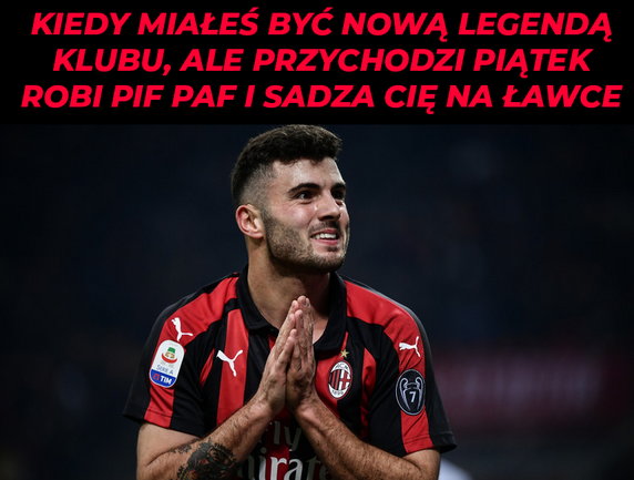 Krzysztof Piątek znów bohaterem AC Milan. Memy po meczu z Atalantą Bergamo