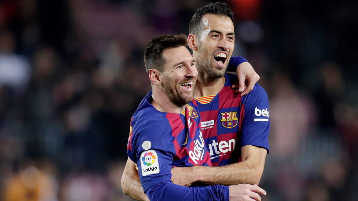 Leo Messi i Sergio Busquets