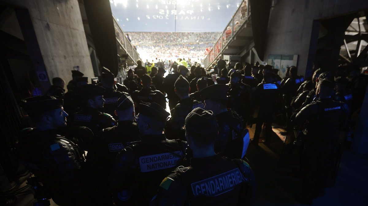 Policja musiała interweniować na stadionie Stade de France w Paryżu