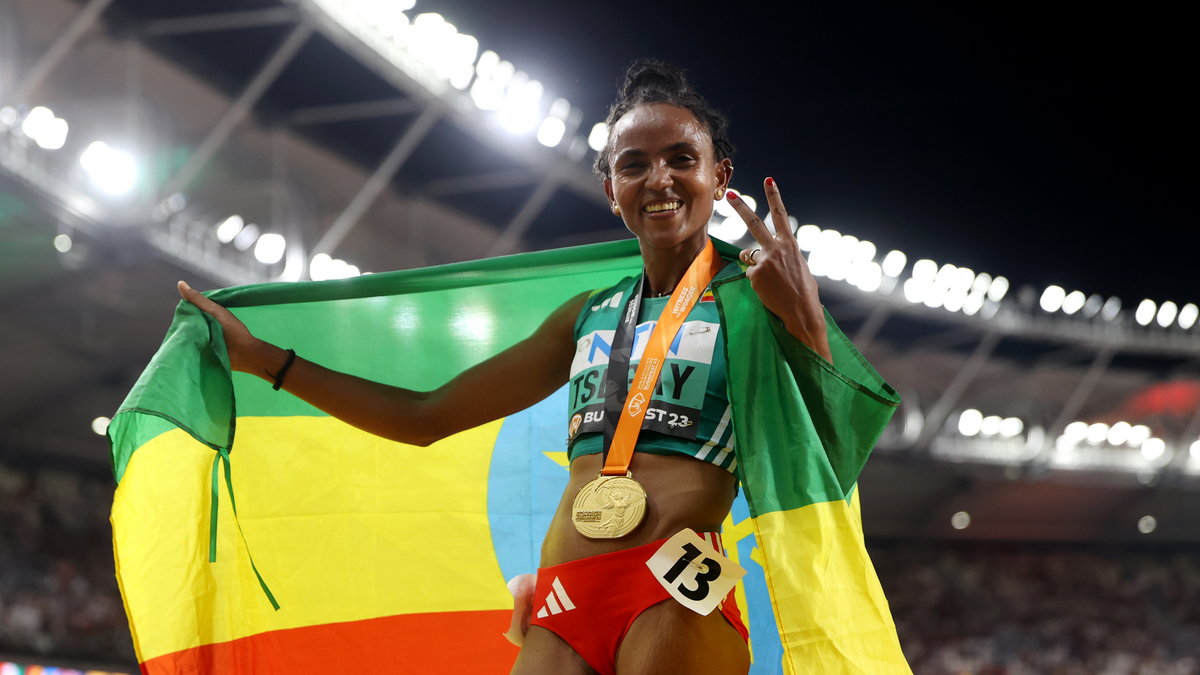 Gudaf Tsegay wyśrubowała niesamowity rekord świata w biegu na 5000 m