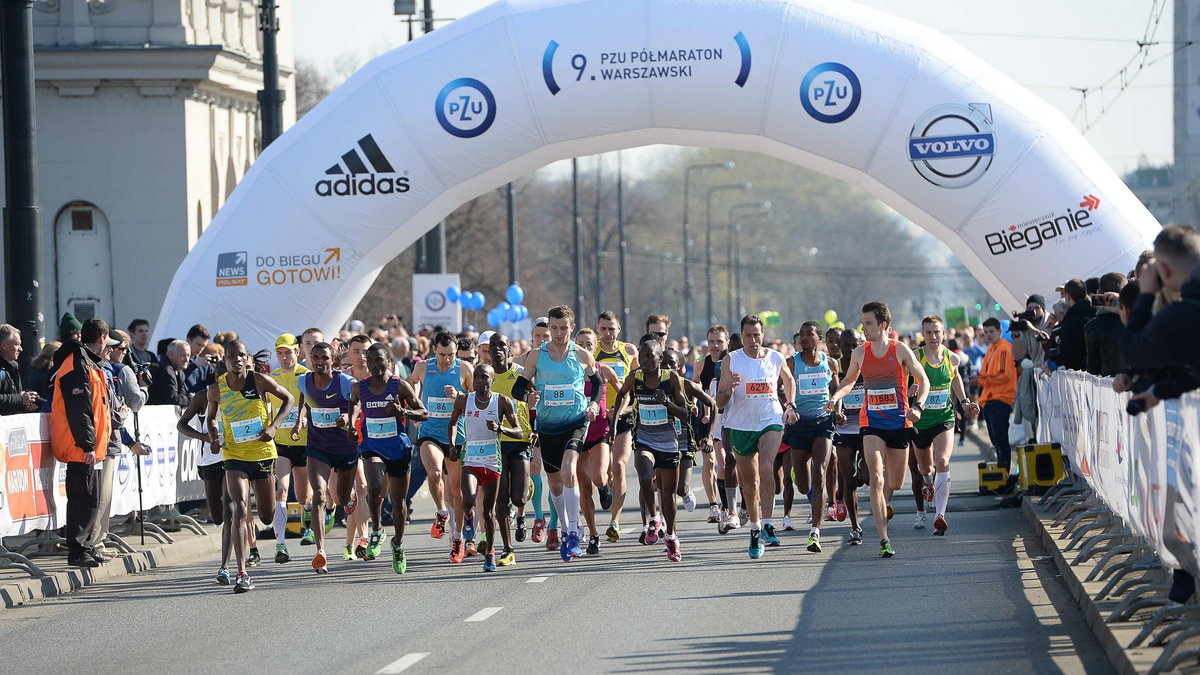 Start półmaratonu tym razem nie odbędzie się z Mostu Poniatowskiego