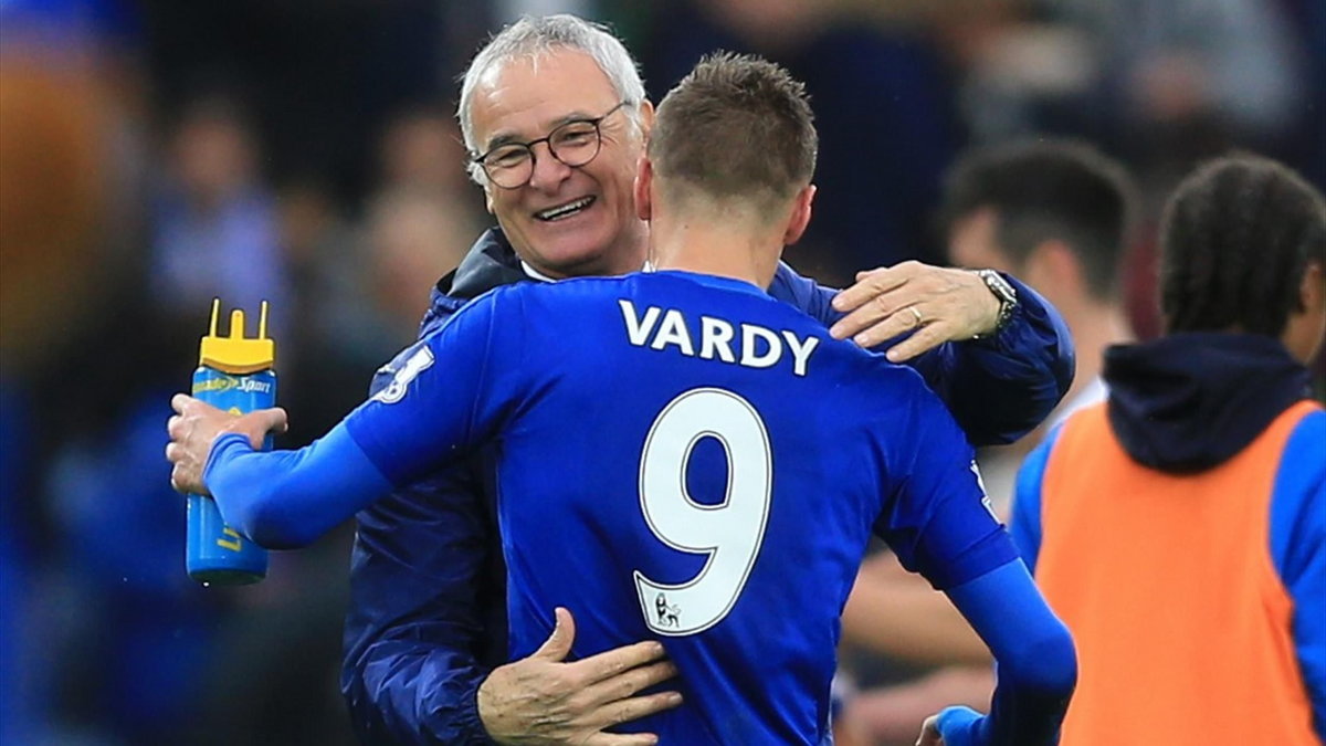 Claudio Ranieri i Jamie Vardy