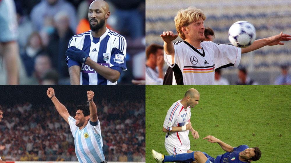 Anelka, Effenberg, Maradona, Zidane