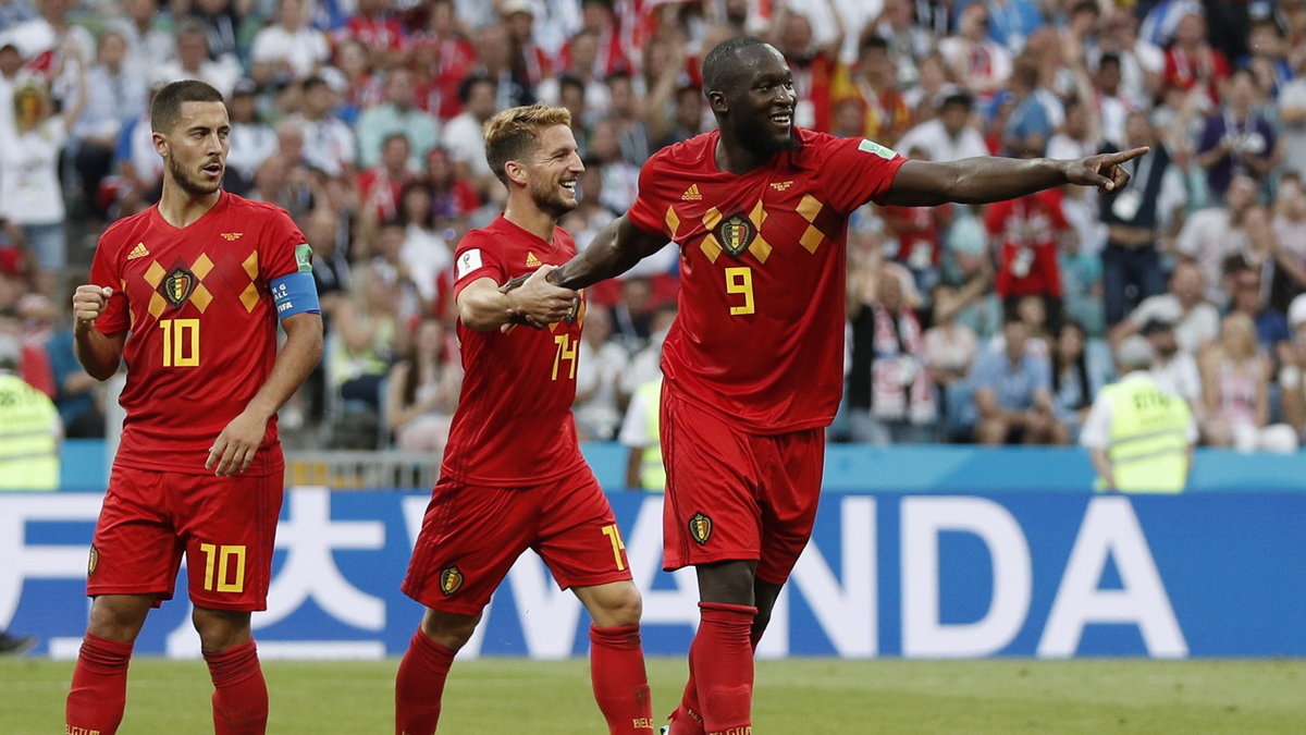 Eden Hazard, Dries Mertens i Romelu Lukaku