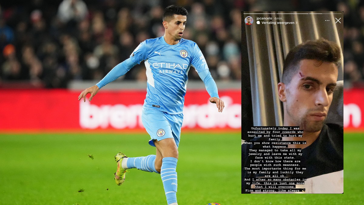 Joao Cancelo i jego rodzina zostali napadnięci przez złodziei