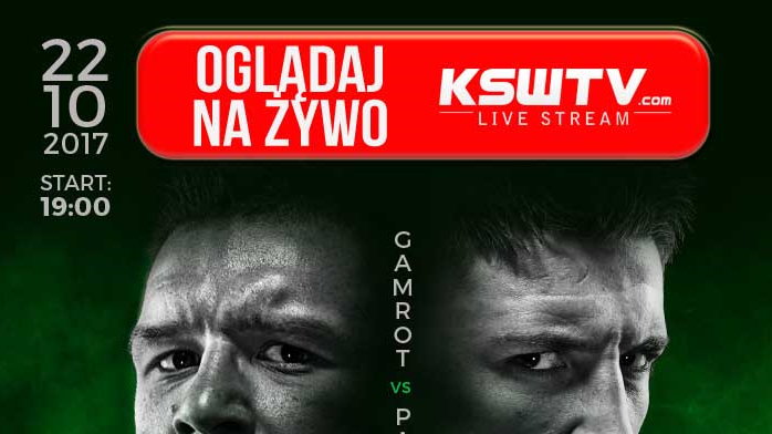 KSW 40: transmisja TV i online w Internecie (Live stream)