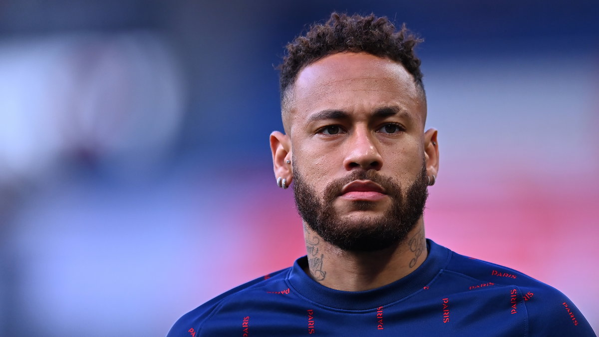 Neymar w barwach PSG (maj 2022 r.)