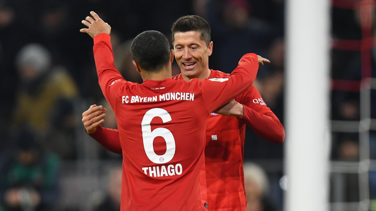 Robert Lewandowski i Thiago Alcantara