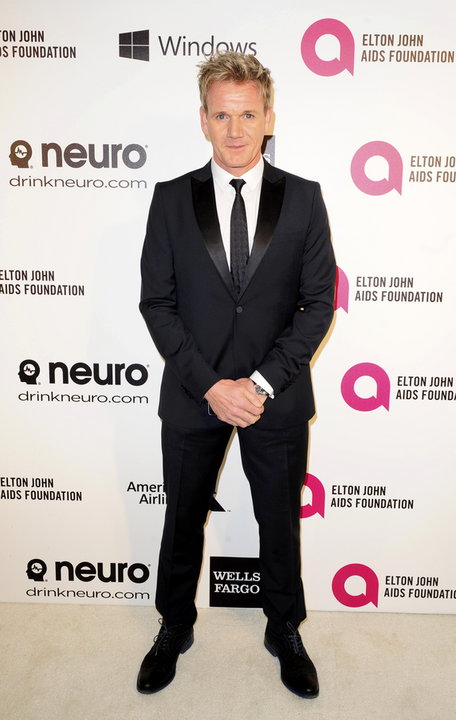 Ramsay arrives at the 2014 Elton John AIDS Foundation Oscar Party in West Hollywood