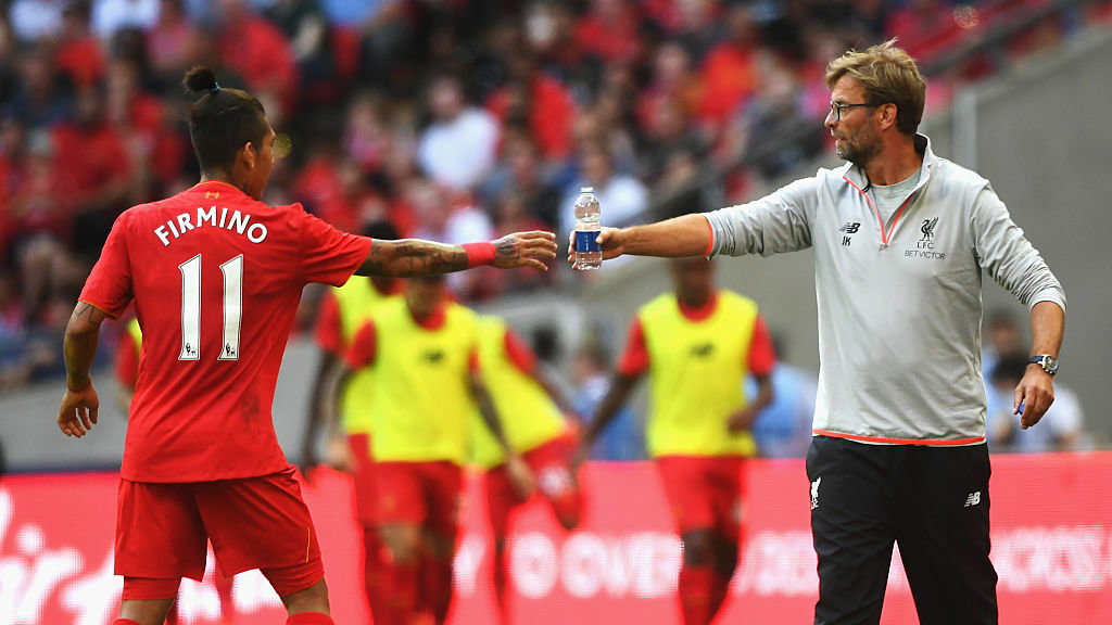 Roberto Firmino i Juergen Klopp