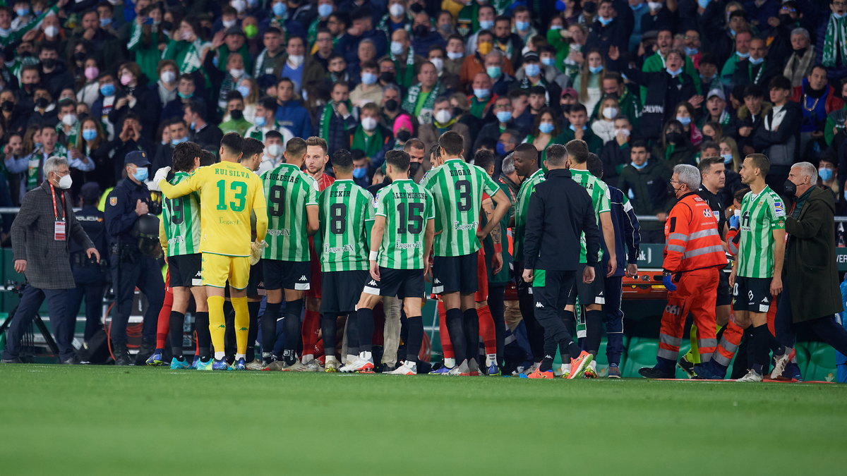 Derby Sewilli w Pucharze Króla zostały przerwane