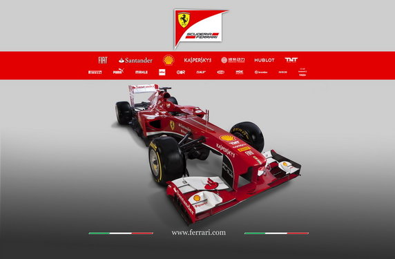 Nowy bolid Ferrari