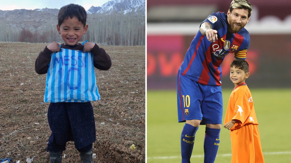 Murtaza Ahmadi i Lionel Messi