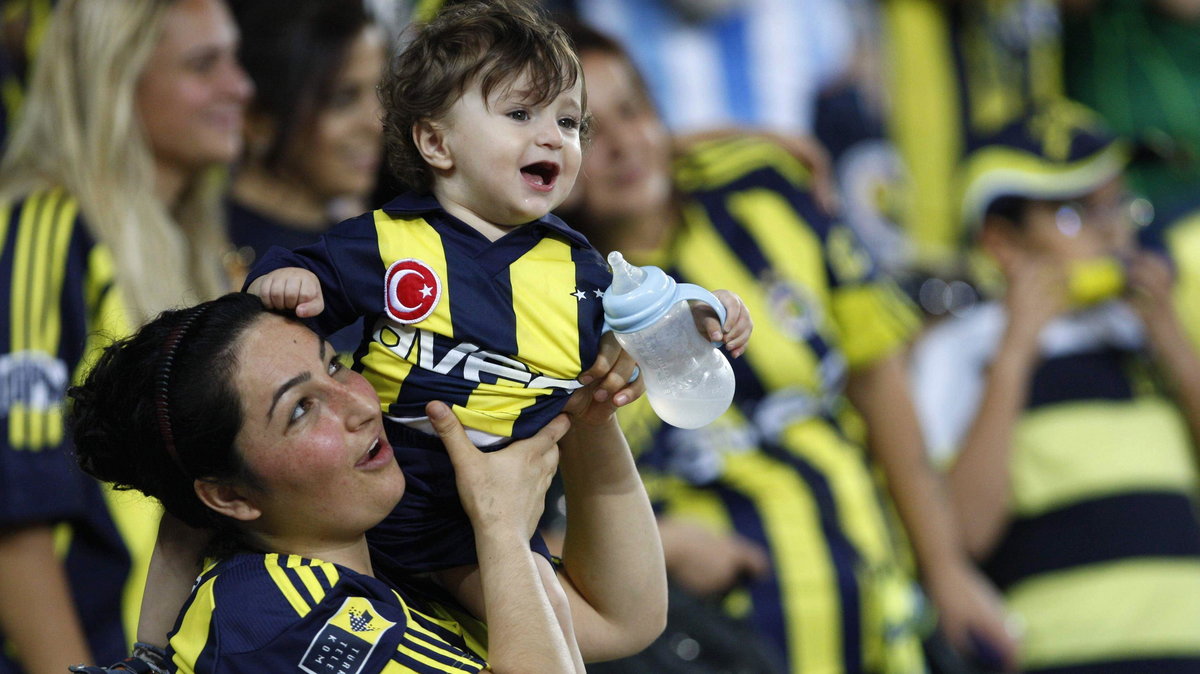 Kibice Fenerbahce Stambuł