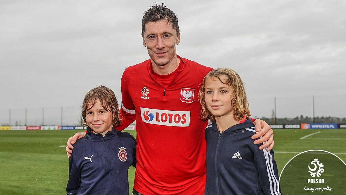 Miłosz Żuk, Robert Lewandowski i Michał Żuk