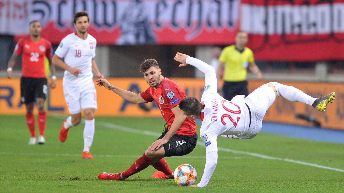 Aleksandar Dragovic (Austria) i Piotr Zieliński (Polska)