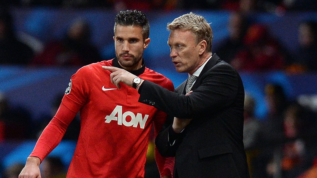 Robin van Persie i David Moyes