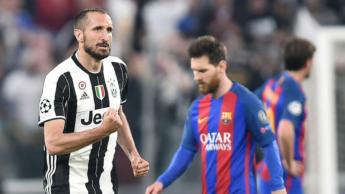 Giorgio Chiellini i Lionel Messi