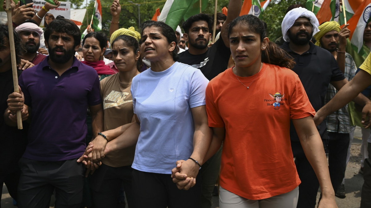 Protesty w Delhi