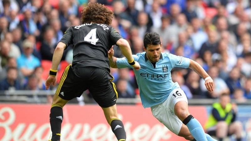 David Luiz i Sergio Aguero